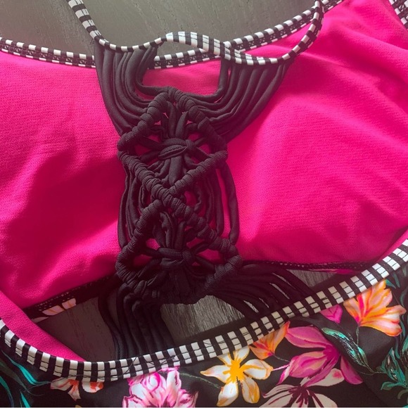 D/DD bikini top | Bikini Sz Medium bottom SET California Waves - Picture 5 of 7